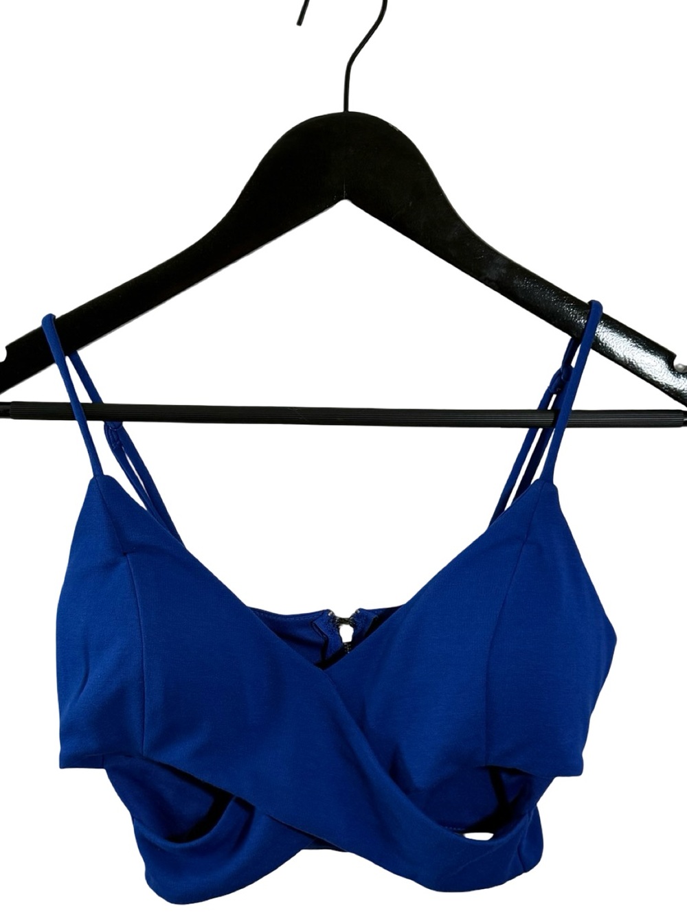 Forever 21 Royal Blue Strappy Crossover Bandeau